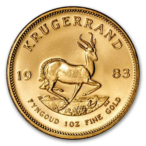 CALL FOR BEST PRICE 1 oz. South African Krugerrand Gold Coin